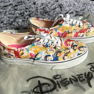 Disney princesses woman’s vans used once